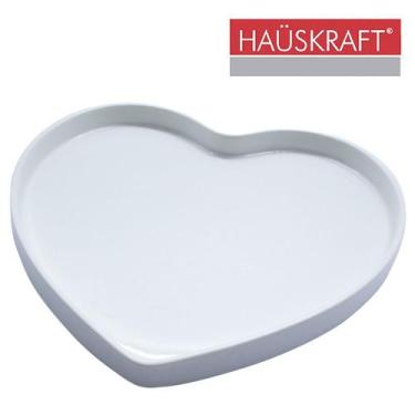 Imagem de Petisqueira De Porcelana Coração Hearth Hauskraft 200ml 17,5X16,7X2cm