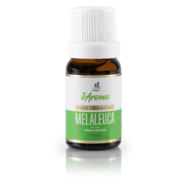 Imagem de Óleo Essencial De Melaleuca Tea Tree 100% Puro Vegano Unhas Micoses Fungos Auxilia na Oleosidade do Cabelo Espinhas Acne e Cravos