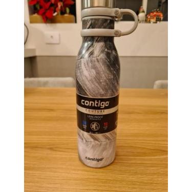 Imagem de Garrafa Térmica Hidratação Inox Matterh Couture 591ml Preta Contigo /