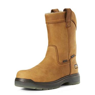 Imagem de Ariat Bota de trabalho masculina Turbo Pull-on impermeável com bico de carbono, Cascas envelhecidas, 7.5 Wide