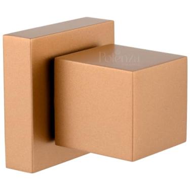 Imagem de Acabamento Quadrado Rose Gold Registro Padrão Deca Metal