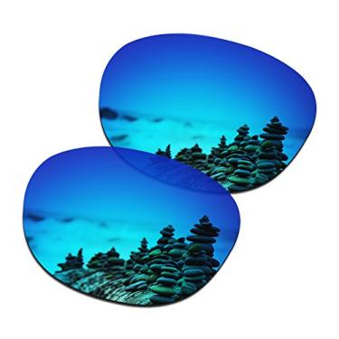 Imagem de SmartVLT Lentes de substituição masculinas Ice Blue para óculos de sol Oakley Deadbolt OO6046