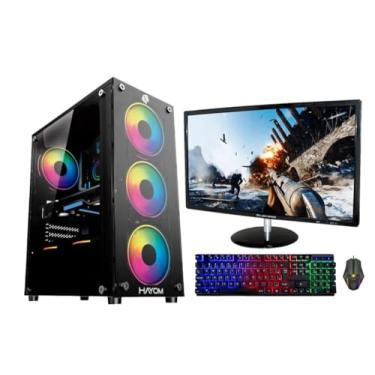 Imagem de PC GAMER AMD RYZEN 5 5600GT - 16GB DDR4 - NVME 256GB - RADEON VEGA 7 - MONITOR 21,5'' - KIT GAMER RGB
