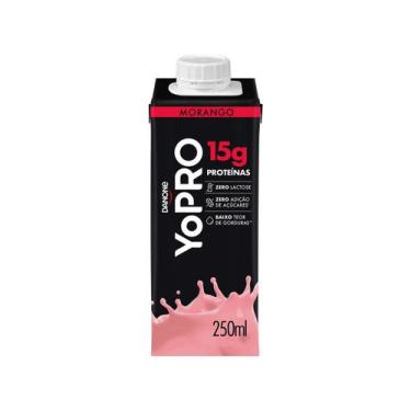 Imagem de Bebida Láctea Uht Com 15G De Proteínas Yopro - Morango Sem Lactose Zer