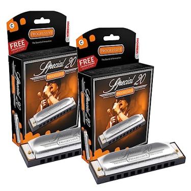 Imagem de Pacote com 2 gaitas Hohner 560 Special 20 - Chave de C, 560BX-C