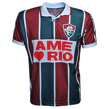 Imagem de Camisa Fluminense 1995 Liga Retrô Listrada p