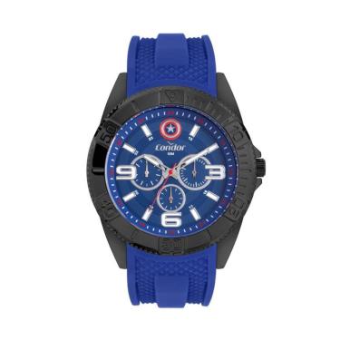 Imagem de Relógio Condor Masculino Ref: Co6p29jov/i5a Grafite Capitão América