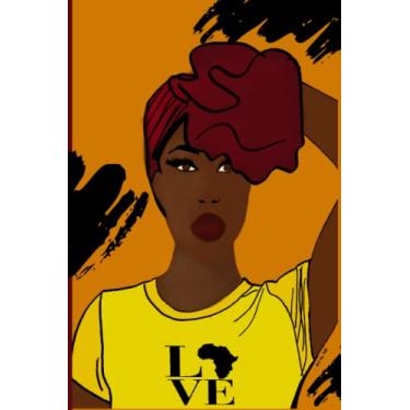 Imagem de Black Love Writing Journal: diário forrado em branco para mulheres e meninas, ótimo para usar no diário, pensamentos, orações, rastreamento de objetivos e receitas