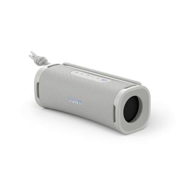 Imagem de Sony Alto-falante Bluetooth portátil à prova d'água ULT Field 1, graves aprimorados, bateria de 12h, classificação IP67, à prova de poeira, à prova de ferrugem, alça destacável, SRSULT10W, branco