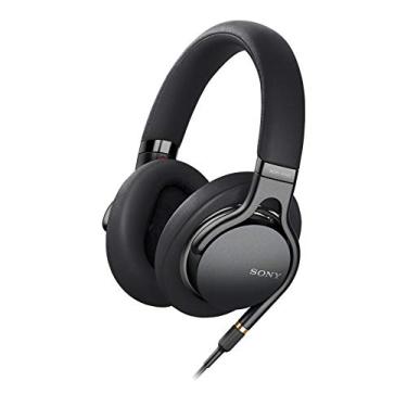 Imagem de Fones de ouvido Sony MDR1AM2 com fio de alta resolução de áudio, preto (MDR-1AM2/B)