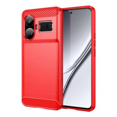 Imagem de Capas para Realme GT5.Caso básico,Botão de pressão flexível / 360 ° Proteção completa,Anti-fingerpirnts
