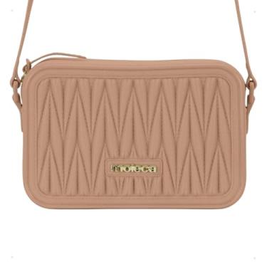 Imagem de Bolsa Moleca Feminina Tiracolo pequena Transversal Estilosa Nude 50042