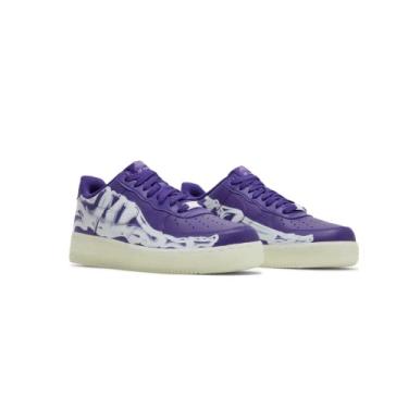 Imagem de Nike Mens Air Force 1 Low '07 QS CU8067 500 Purple Skeleton Halloween - Size 11