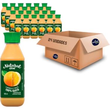Imagem de Suco Natural One Laranja e Maçã Ambiente 180ml (24 Unidades)