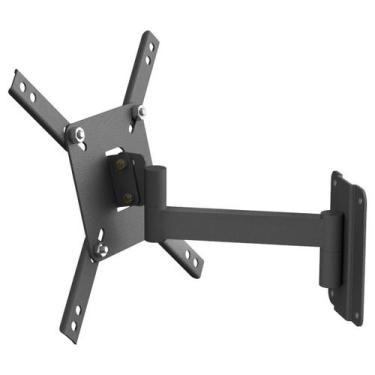 Imagem de Suporte Tv 10 A 42 Vesa 200X200 3 Movimentos - Preto - Multiforma