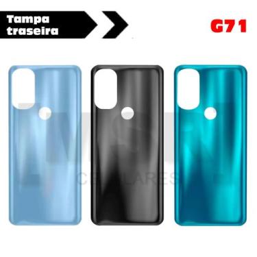 Imagem de Tampa traseira ORIGINAL celular MOTOROLA modelo G71, VERDE