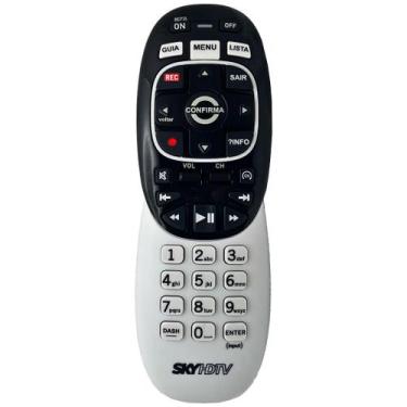 Imagem de Controle Remoto Para Sky Media Center Slim Hd Rc71l Hdtv