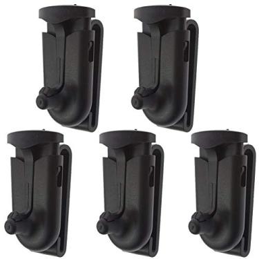Imagem de TENQ Clipe de cinto de substituição Walkie Talkie NTN9392B Clipe de cinto giratório para rádio bidirecional Motoro Talkabout T6200 T5728 T5428 MS350R MC225R T6200 T5728 T5428 T5720 T9000 T289 SX750