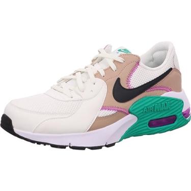 Imagem de NIKE Tênis masculino Air Max Excee, Estádio de cânhamo preto vela verde, 6.5 UK