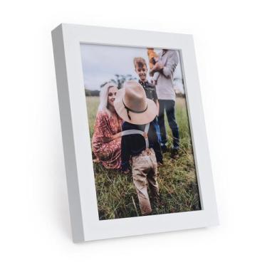 Imagem de Porta Retrato C/ Vidro 21x30 A4 Moderno Decorativo Horizontal e Vertic