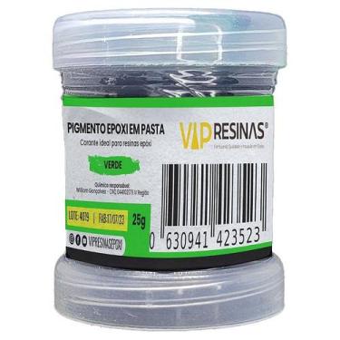 Imagem de Pigmento Epóxi P/Resina Pasta Cores Sólidas 25g Vip Resinas