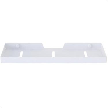 Imagem de Porta Shampoo Suporte De Parede Banheiro Inox Branco F.MAX - FassinSho