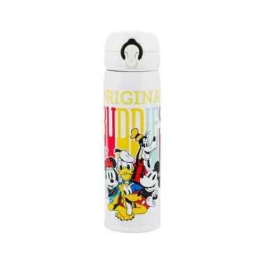 Imagem de Garrafa Térmica Disney Mickey Amigos 400ml - Branca