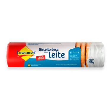Imagem de Biscoito Doce Sabor Leite Sem Lactose Lowçucar 95g