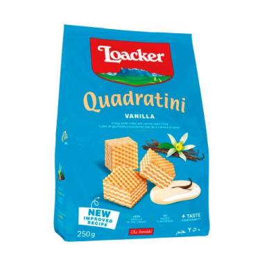 Imagem de Mini Wafer Quadratini Vanilla Loacker 125g