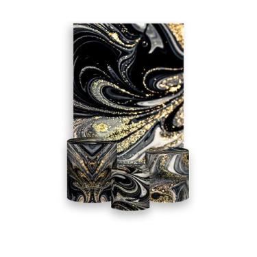 Imagem de Painel De Festa Vertical 1,50 x 2,20 + Trio De Capas Cilindro - Efeito