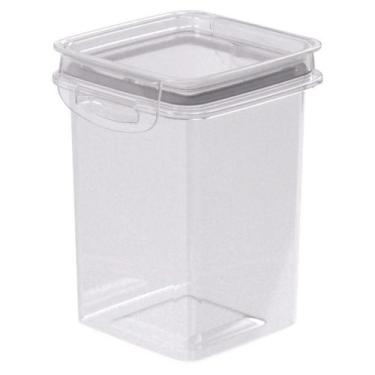 Imagem de Porta mantimentos Hermético Trava Mais 830ml fendi Plasutil ref.9915