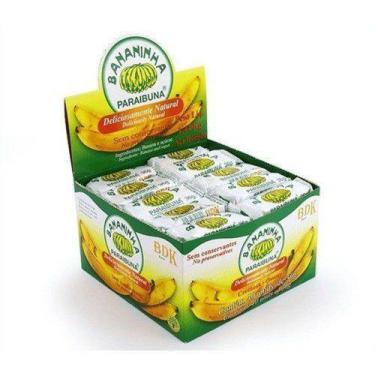 Imagem de Bananinha Paraibuna Natural Com Açúcar Caixa 40x36g