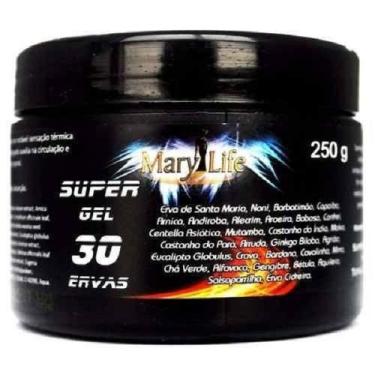 Imagem de Super Gel 30 Ervas 250g Super Potencia Para Total Conforto - Mary Life