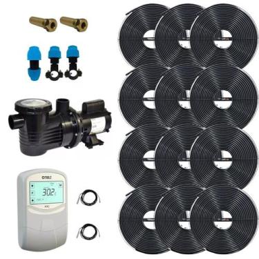 Imagem de Kit 12 Placas Nautilus Solar Piscina 48m3 Aquecimento