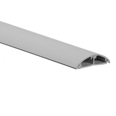 Imagem de Canaleta de Piso 60x12 Cinza 2M com Fita Adesiva Dexson Schneider, Cin