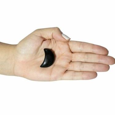 Imagem de MINI LUA OBSIDIANA (2,5 a 4)cm - GOMES CRYSTALS