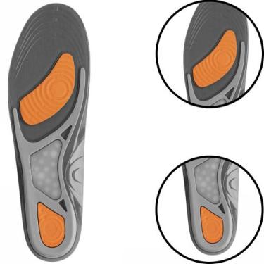 Imagem de Palmilha Training Massagem em Gel Recortavel Tamanho P/m Hidrolight