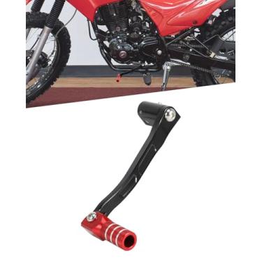 Imagem de BAOUFF Pedal de alavanca de câmbio de marchas de alumínio CNC 6061 para Hawk 250cc - Vermelho