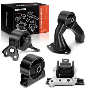 Imagem de A-Premium Kit de montagem de motor e transmissão compatível com Mitsubishi Outlander 2008-2013 2,4L, transmissão automática, FWD, conjunto de 4 peças, substituição # MN101387, MN101572
