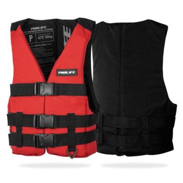 Imagem de Colete Flutuador Simetria Infantil - Prolife, Vermelho, PP (Até 30Kg)