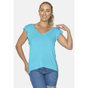 Imagem de Blusa Regata Básica - Le Julie, Azul, P