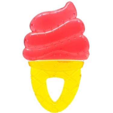 Imagem de Mordedor com Água Infantil 4 meses ou mais Alívio da Gengiva Bebê Dive