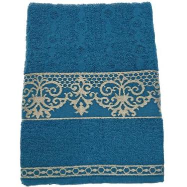 Imagem de Toalha de Banho e Rosto Ohana 100% Algodão ( 380g/m²) - Dugu, Azul , B