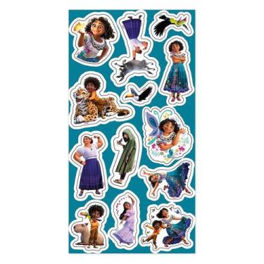 Imagem de Cartela Adesiva - Encanto - Disney - 13 unidades - Regina - Rizzo