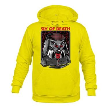 Imagem de Moletom 100% Algodão Quente Sly of Death - Surprass, Amarelo, GG