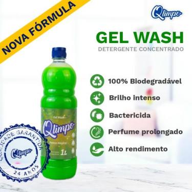 Imagem de Detergente gel wash herbal 1l - QLIMPO