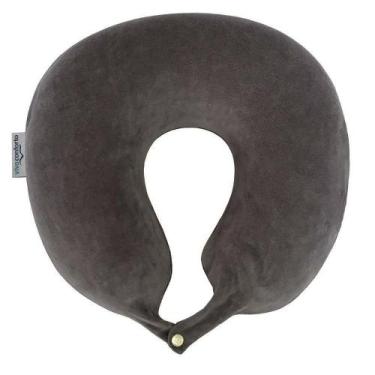 Imagem de Travesseiro Almofada de Viagem Apoio de Pescoço Viva Conforto Capa Plu