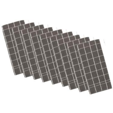 Imagem de Kit 9 panos de prato teka chef premium atoalhado 100% algodão 45 x 70c