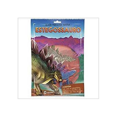 Imagem de Livro Brinquedo Ilustrado Dinossauros Sortom com Miniatura