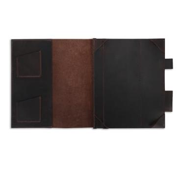 Imagem de CestAntiQ Capa de couro reMarkable 2 – Organizador fólio envelhecido, capa de couro premium com suporte para caneta, capa de tablet de luxo, portfólio profissional feito à mão para reMarkable 2